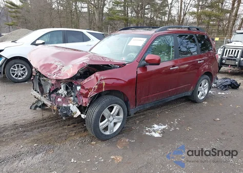 2010 Subaru Forester 2.5X Premium from USA, damaged, VIN JF2SH6CC4AG723032
